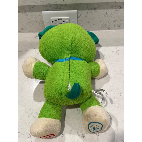 LeapFrog My Pal Scout Talking Plush Dog Green Blue Collar Educational Toy - Picture 6 of 15